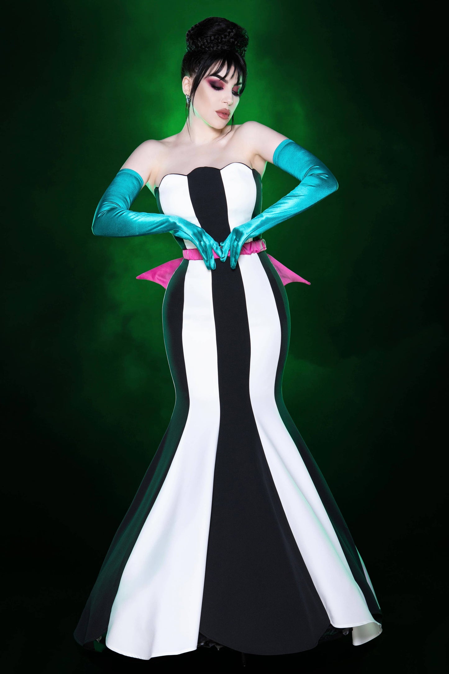 Black Erakuh Bat Bow Belt