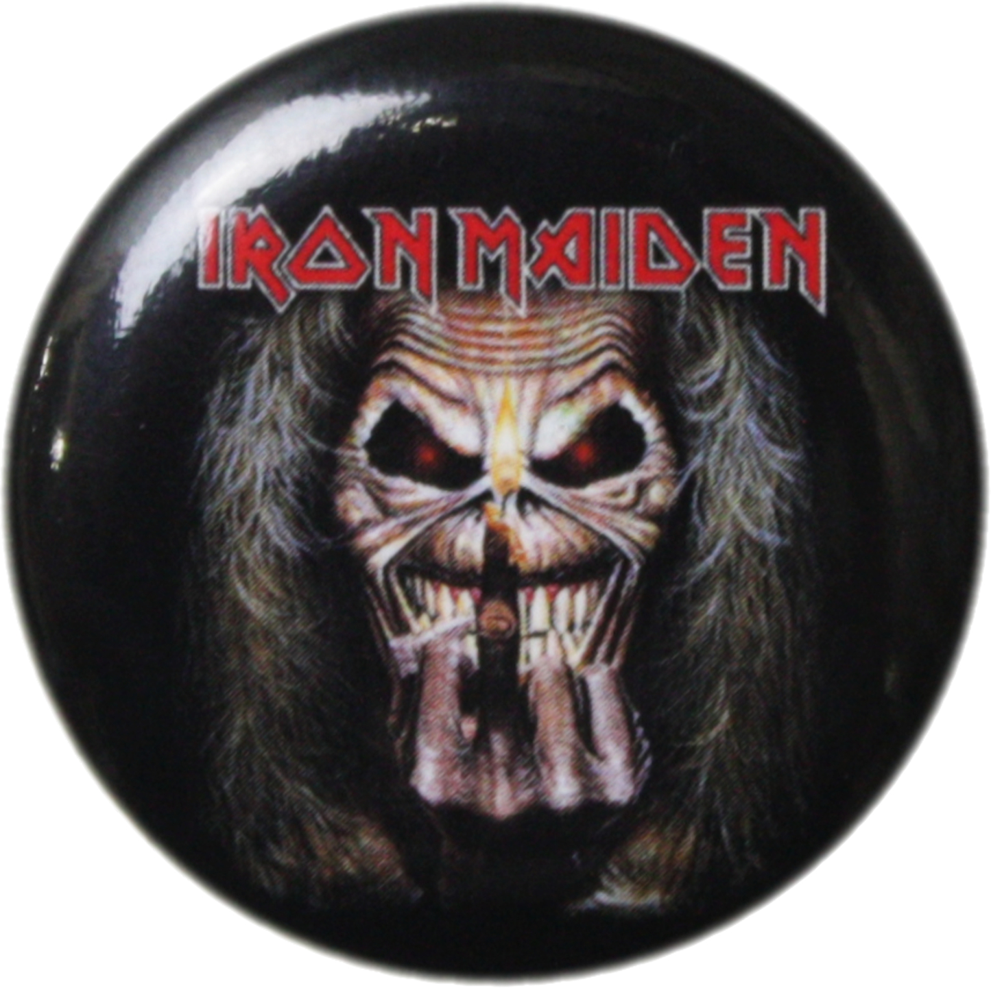 Pin-on Button - 1.25 Inch - Iron Maiden - Eddie The Ghoul