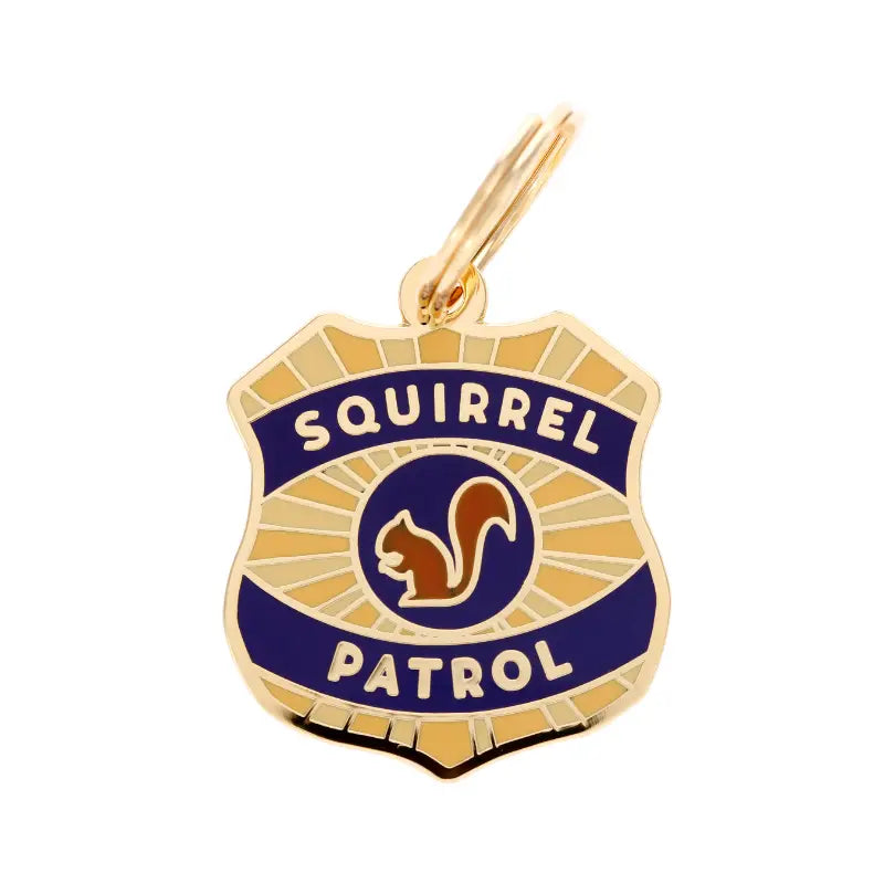 Squirrel Patrol - Pet ID Tag