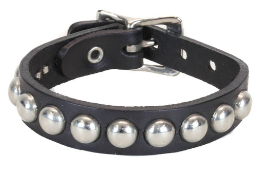 Buckle Bracelet with Round Studs