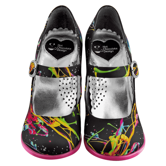 High Heels Paint Women's Mary Jane Pump