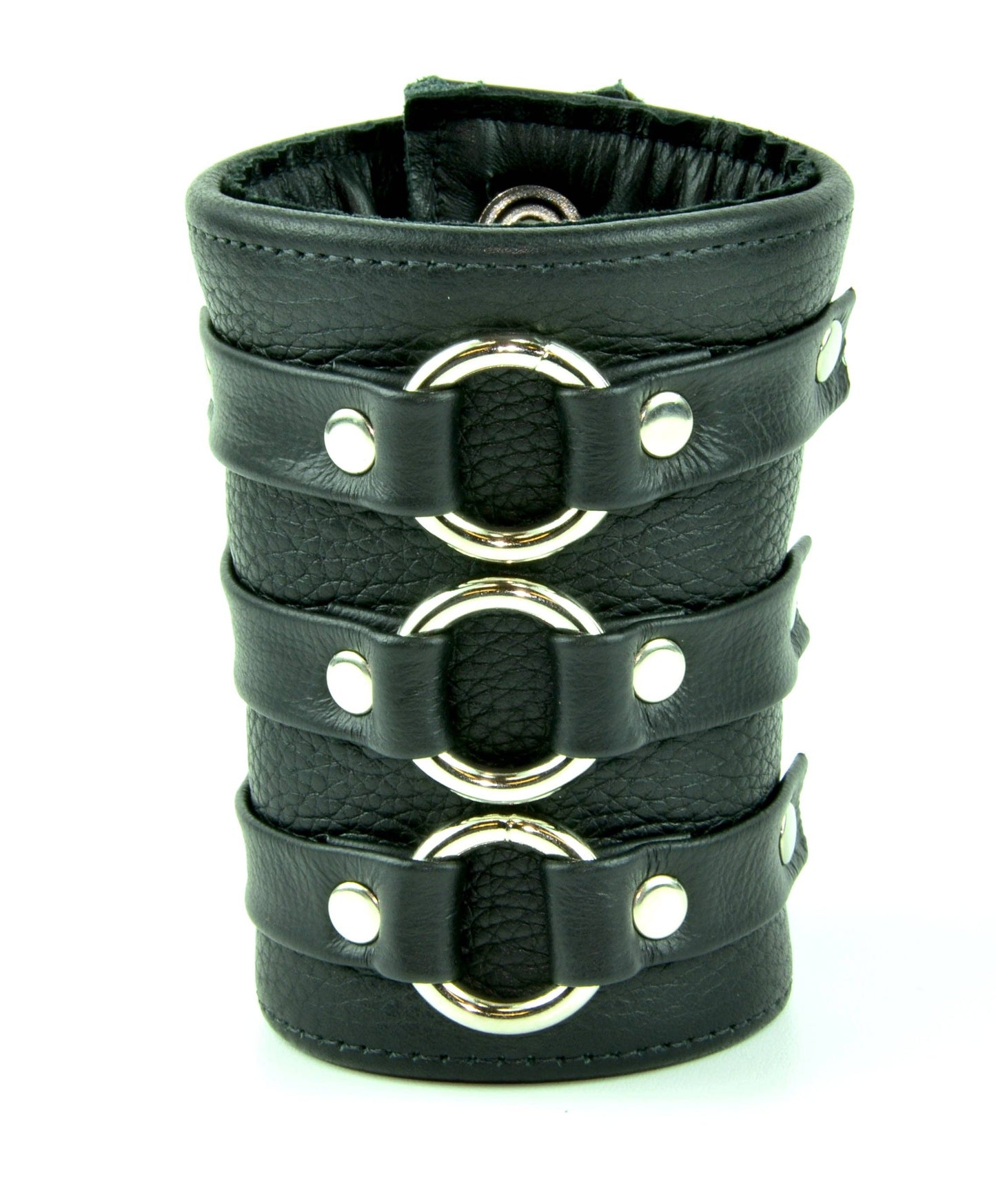 3 Ring Short Gauntlet Bracelet