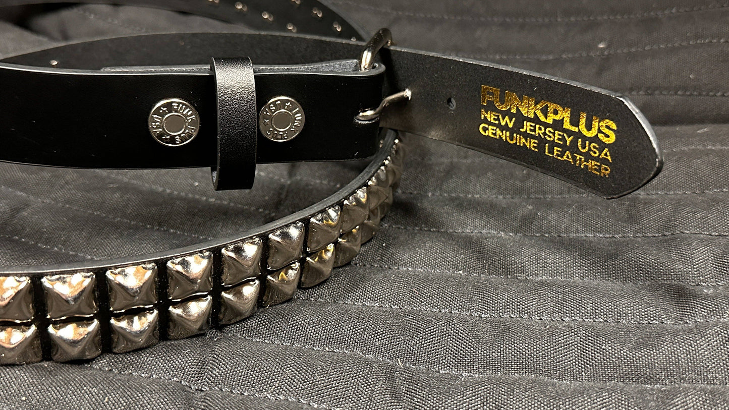 2 Row 1/2' Pyramid Studs, 1/1/4" wide