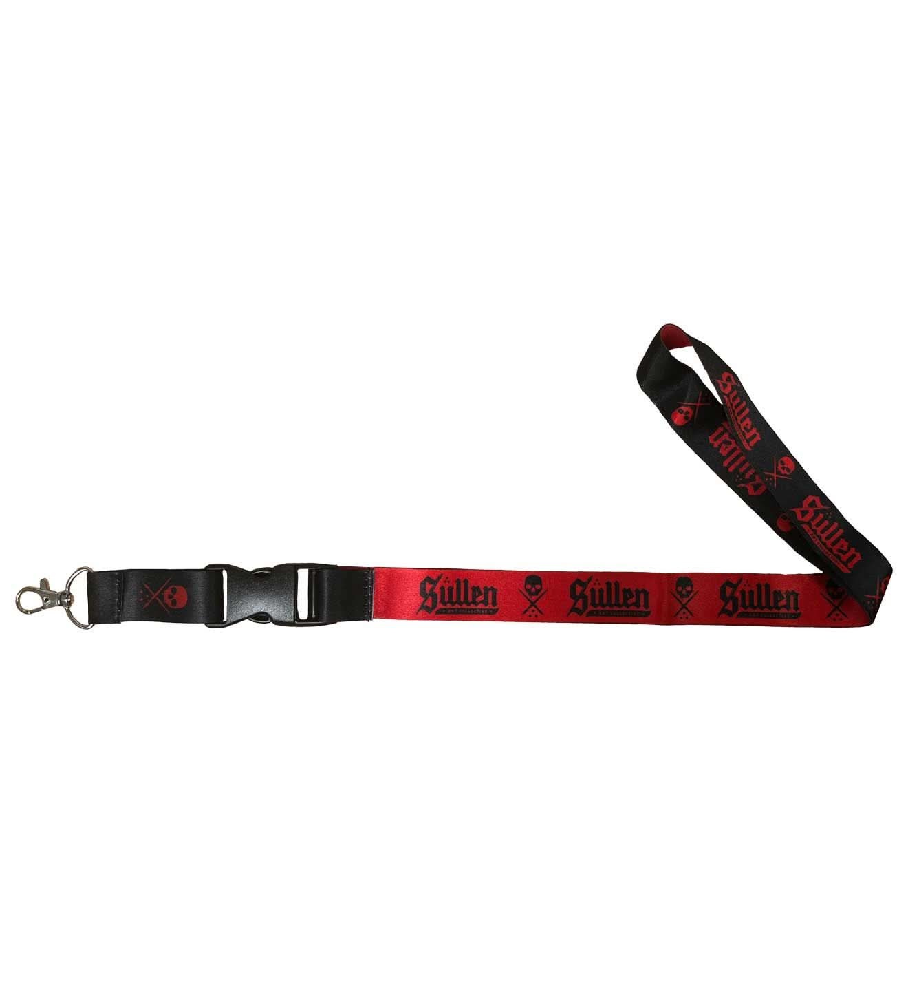 Lincoln Lanyard - Black/Red