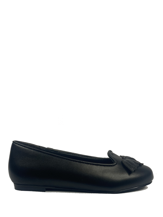 Kids Lydia Flat Bat Black Matte