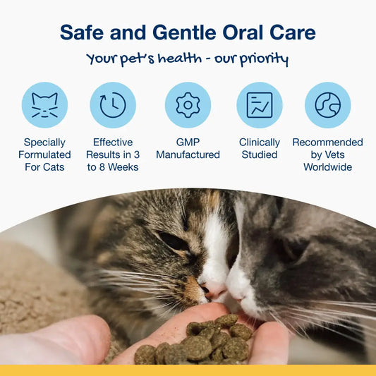 ProDen PlaqueOff System® Crunchy Dental Bites For Cats