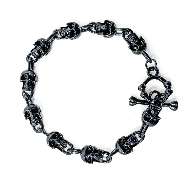 Black Skull Chain