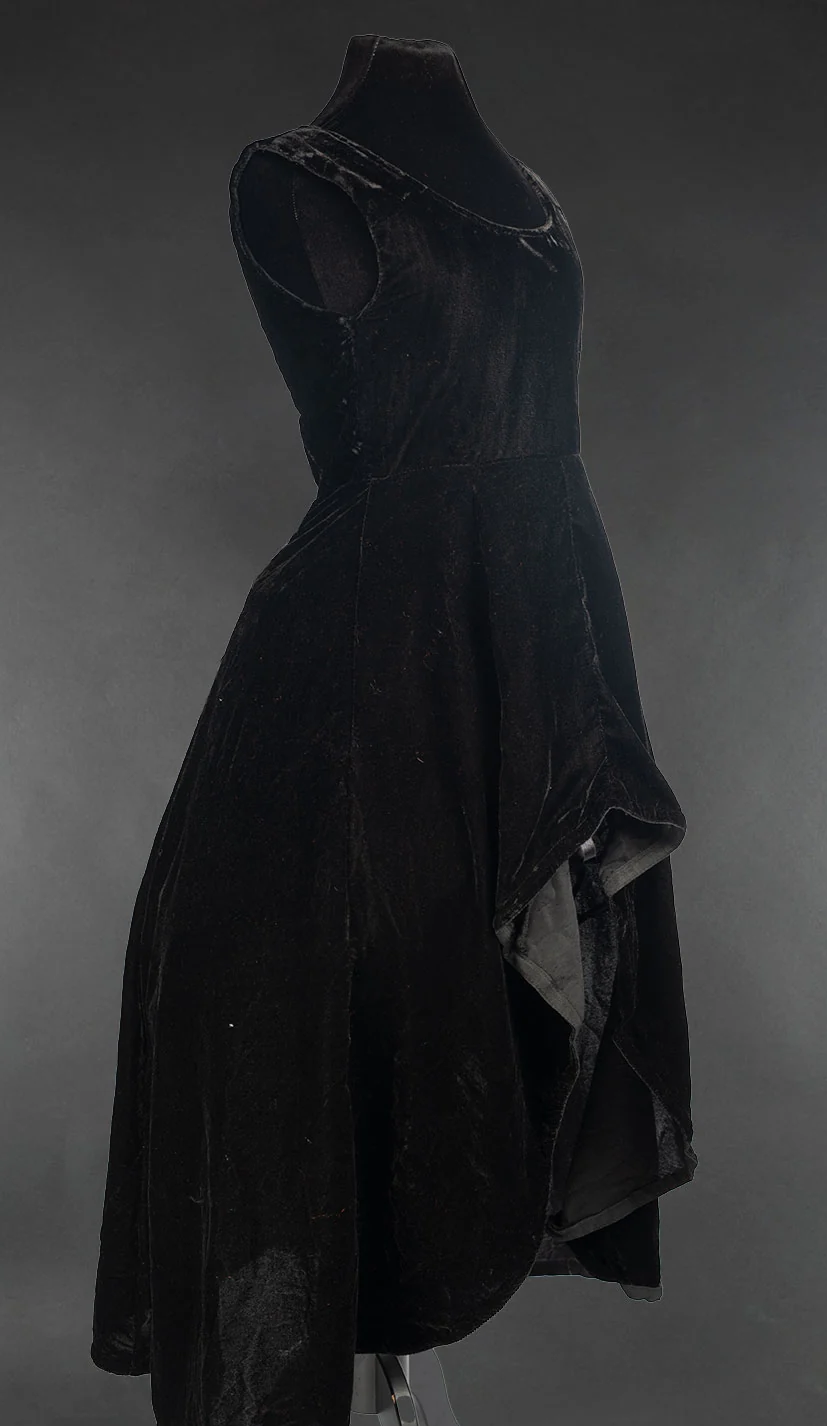 Black Velvet Succubus Dress