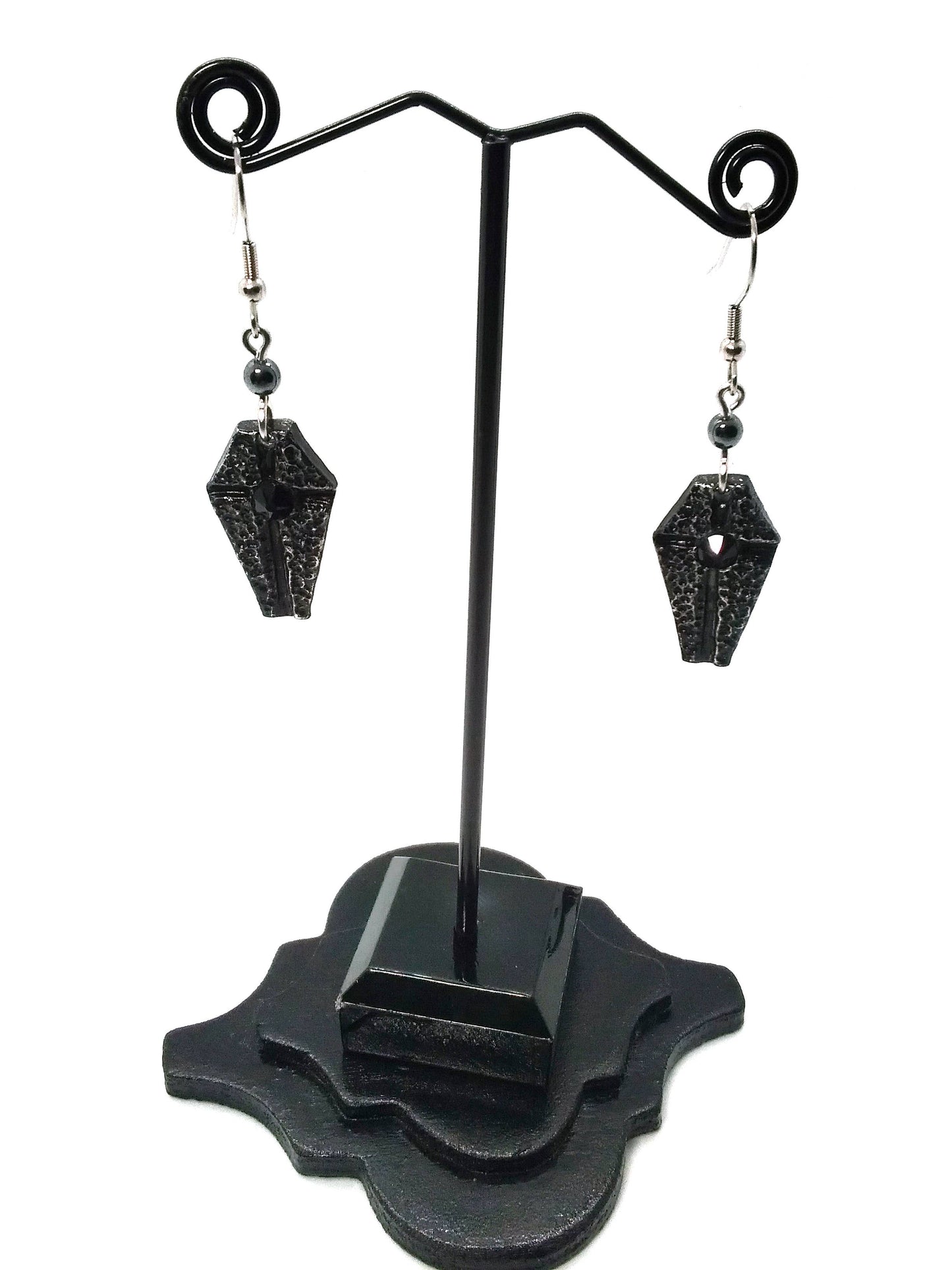 Coffin Earrings