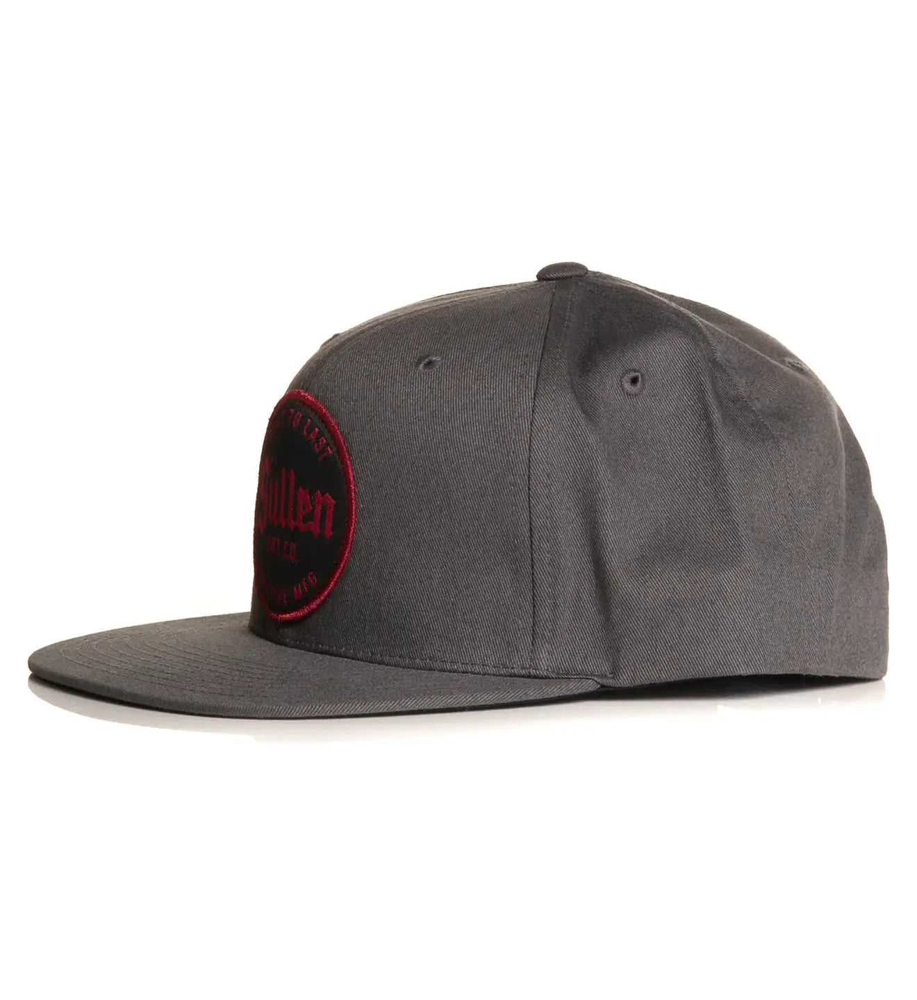 Dark Grey Factory Snapback Hat