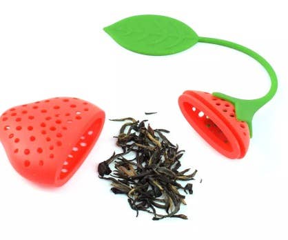 Strawberry Loose-Leaf Silicone Tea Infuser