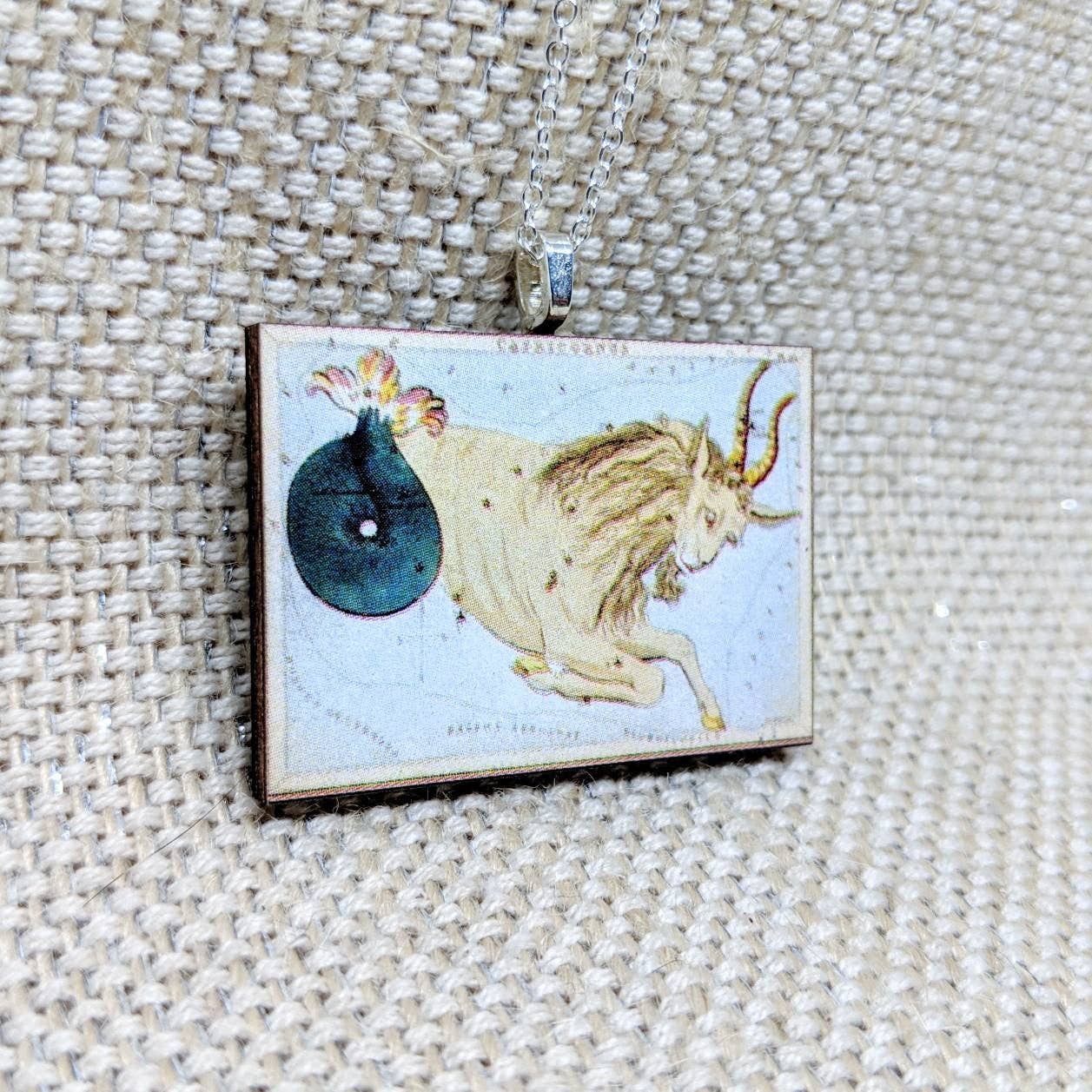 Stellar Summit: Capricorn Necklace Pendant