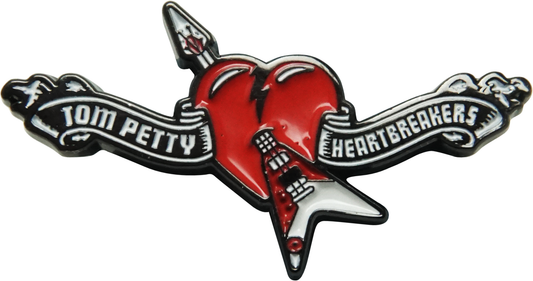 Enamel Pin - Tom Petty and the Heartbreakers Guitar Logo