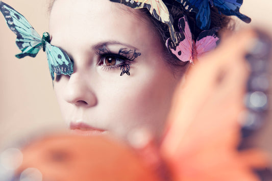 Deer & Butterfly Paper eyelashes