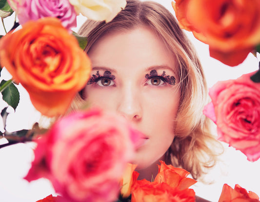 Rose Paper eyelashes