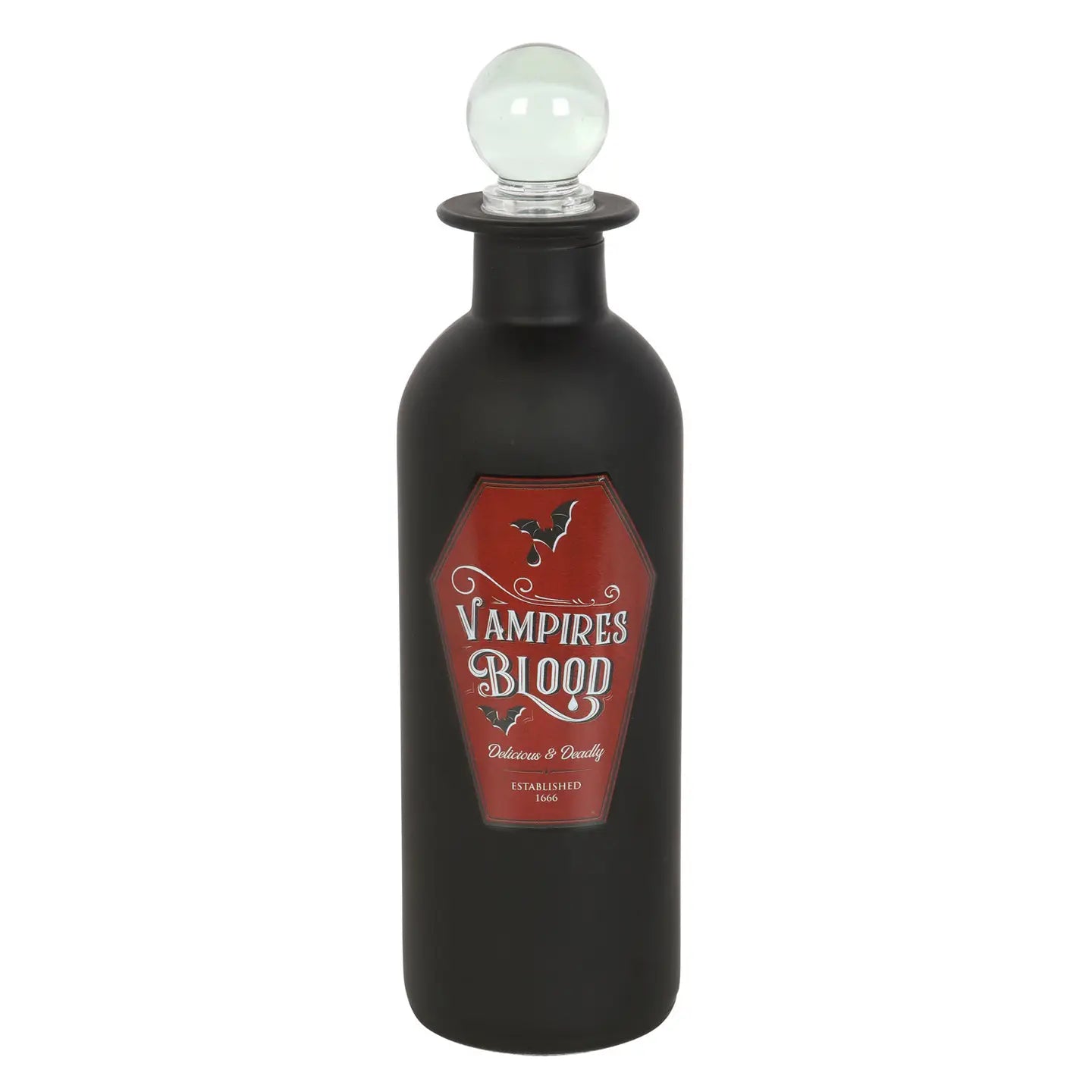 Gothic Vampire Blood Decorative Glass Potion Bottle