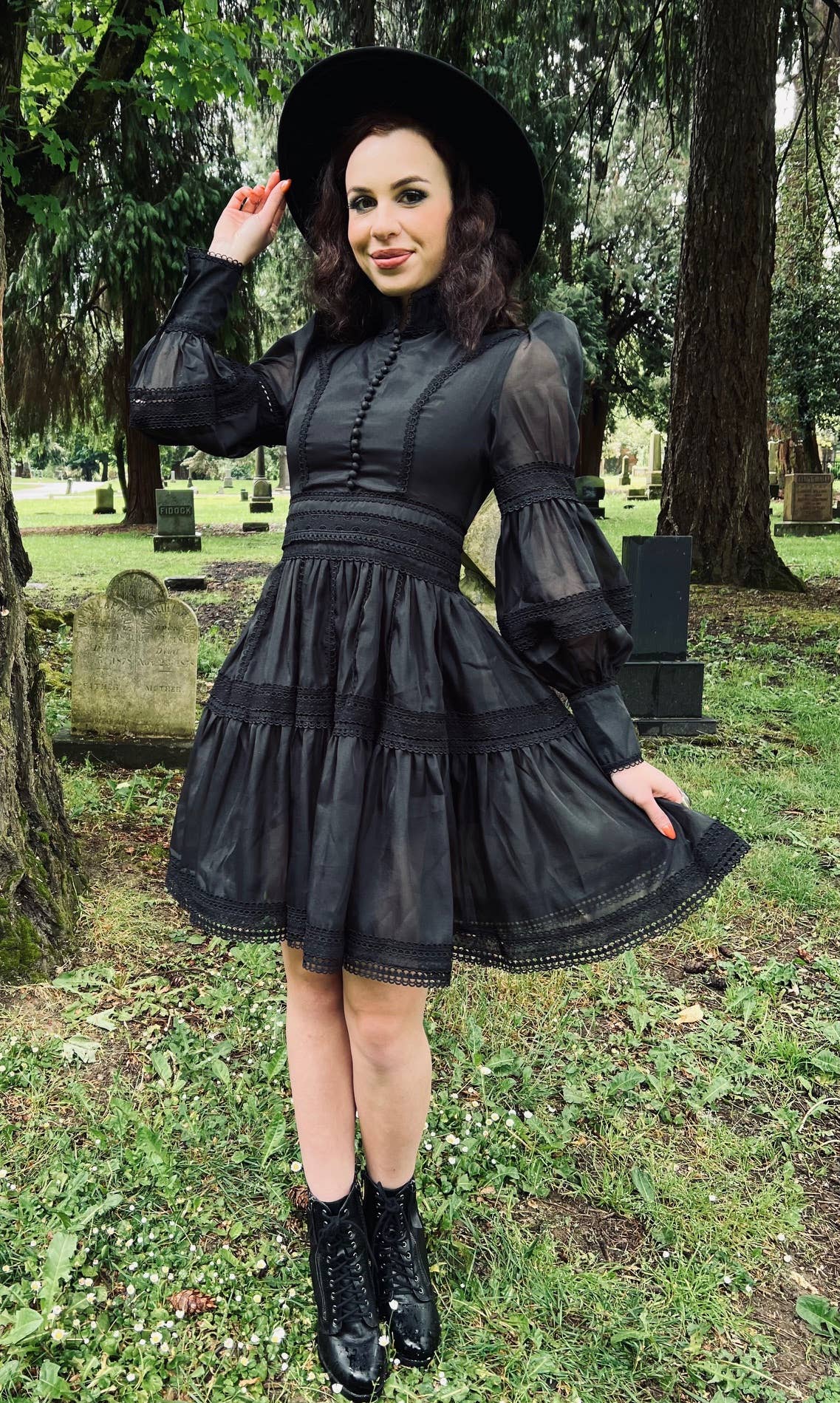 Romantic Victorian Inspired Party Dress