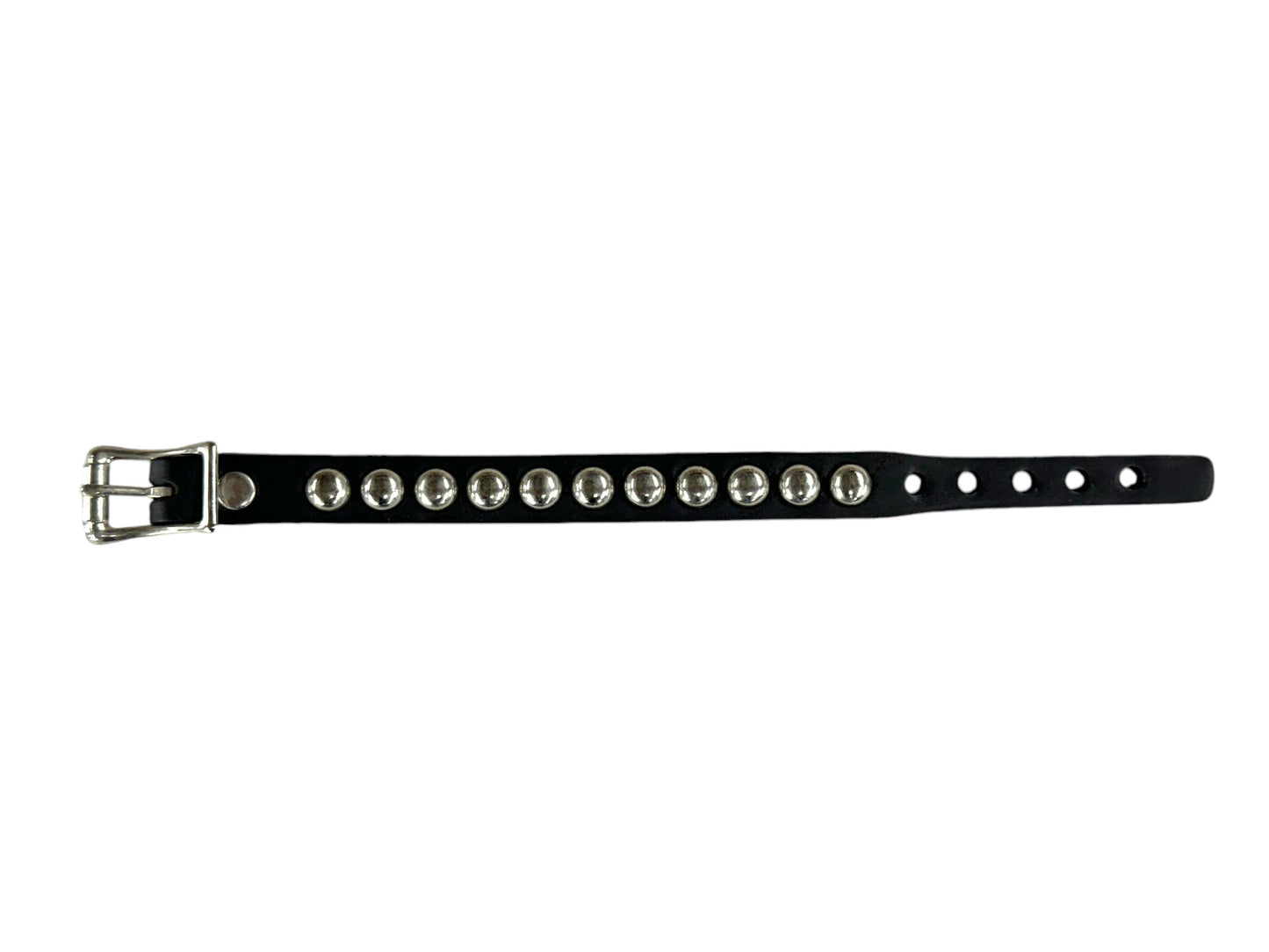 Buckle Bracelet with Round Studs