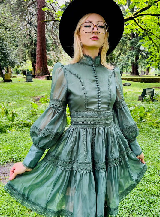 Romantic Victorian Inspired Party Dress
