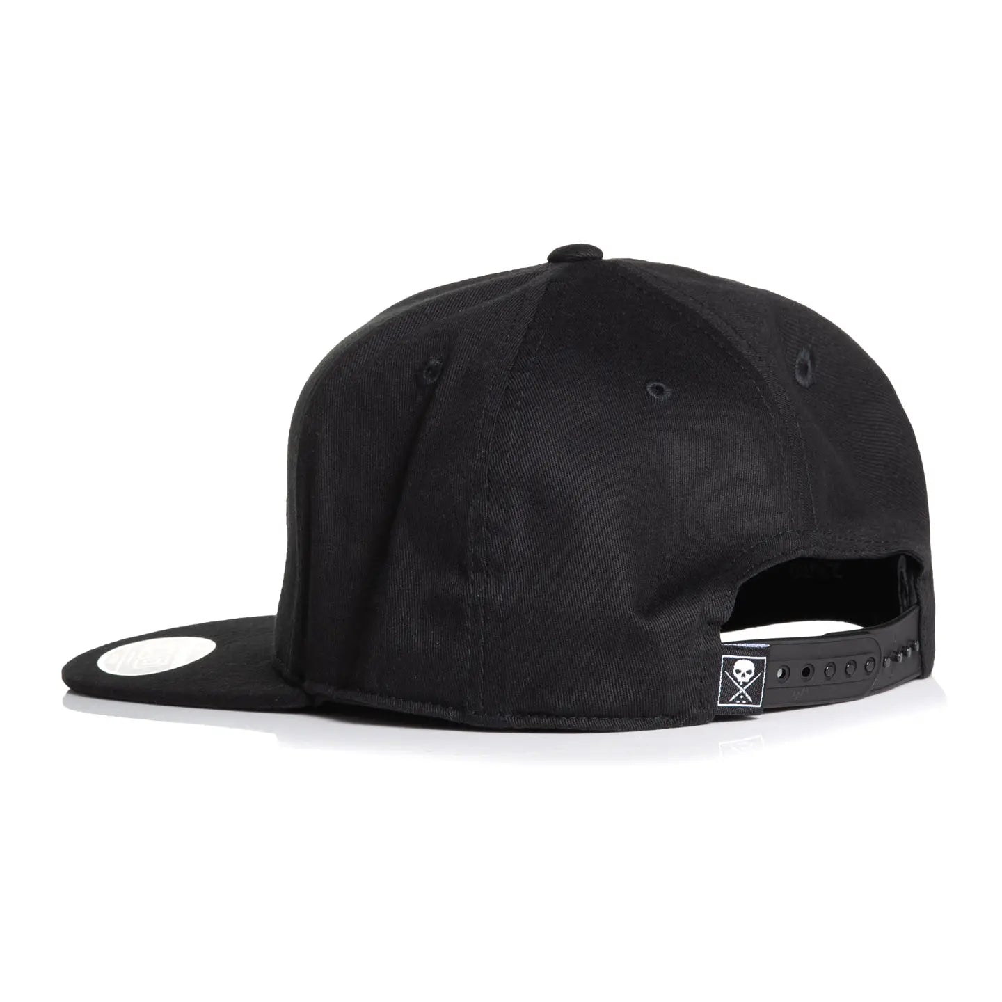 Boh Flat Snapback - Black/White