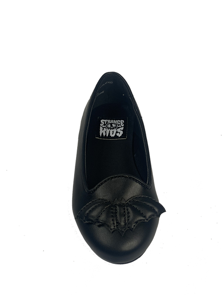 Kids Lydia Flat Bat Black Matte