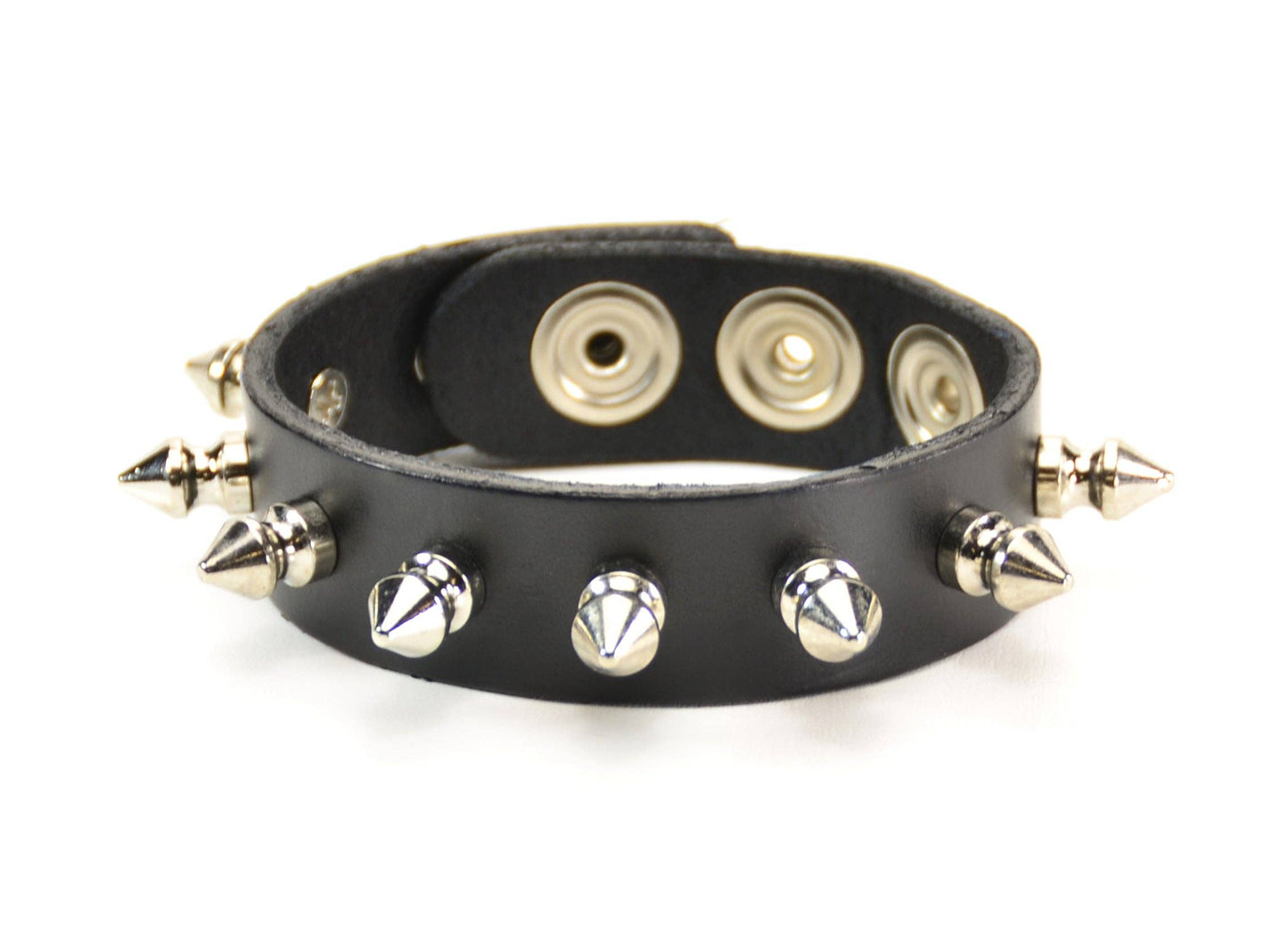 Spike Leather Bracelet