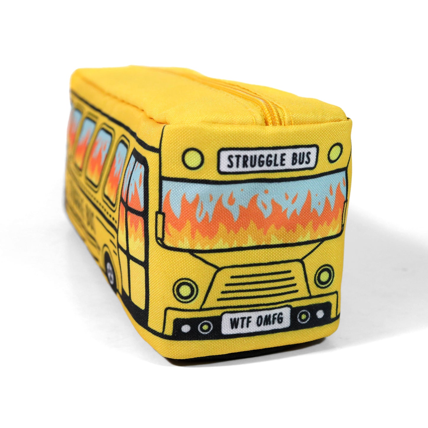Struggle Bus - Funny Pencil Case Zipper Pouch