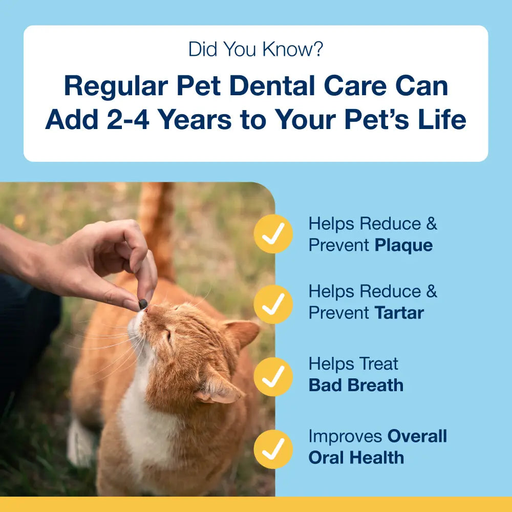 ProDen PlaqueOff System® Crunchy Dental Bites For Cats