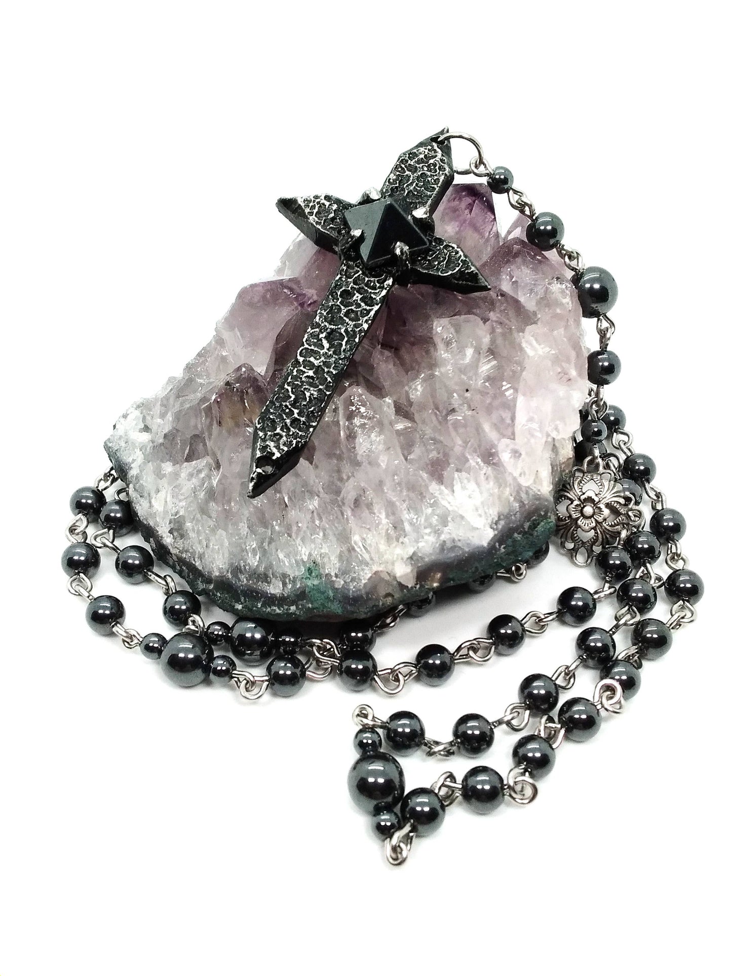 Spiked Cross Rosary