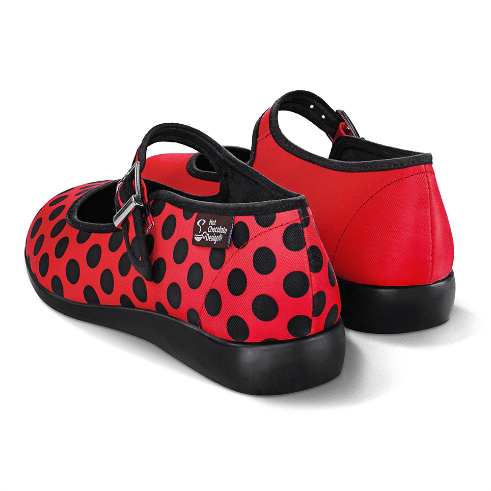 Ladybug Women's Mary Jane Flat