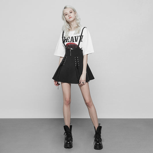 Pleated Skater Skirt