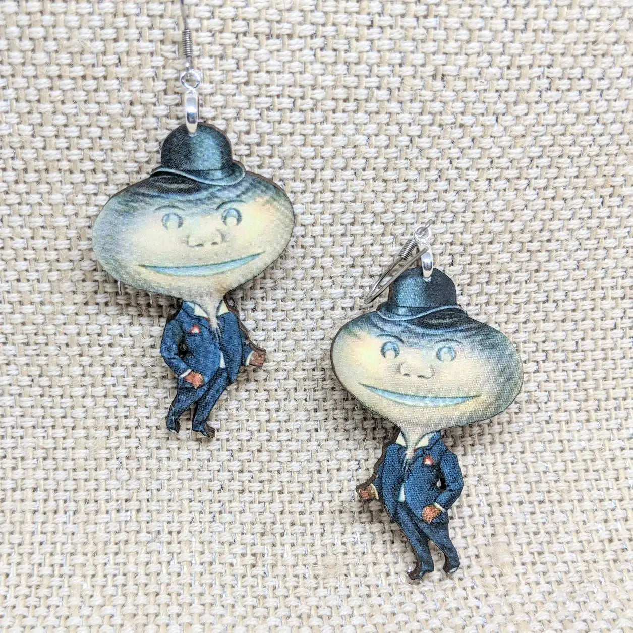 Mr Turnip Earrings