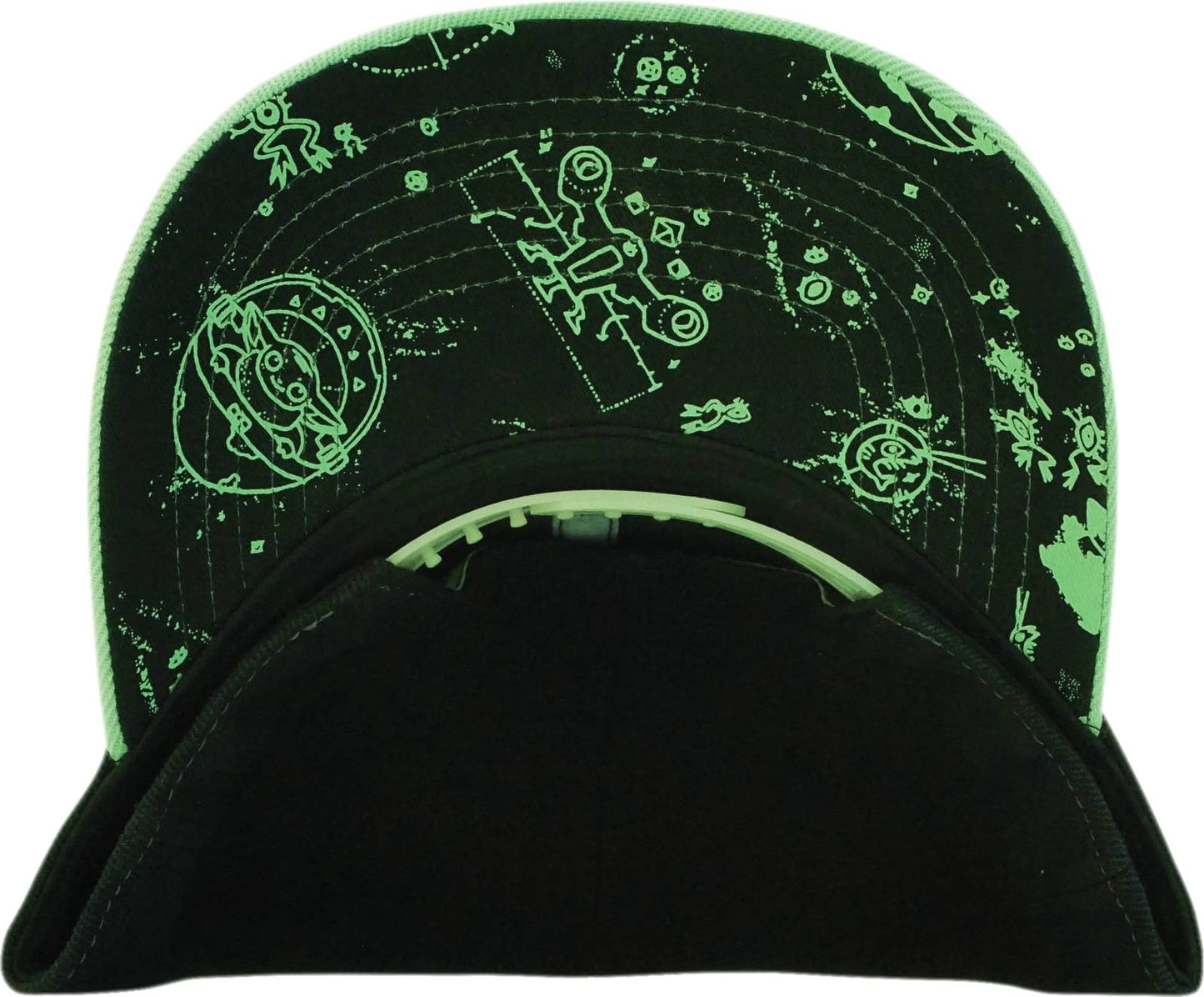 Hat - Star Wars - The Mandalorian's Grogu With Green Brim