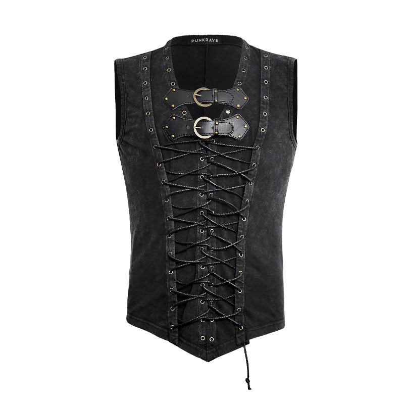 Vampiric Front Strap Vest