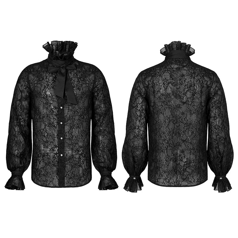 Gothic Dark Textured Shirt