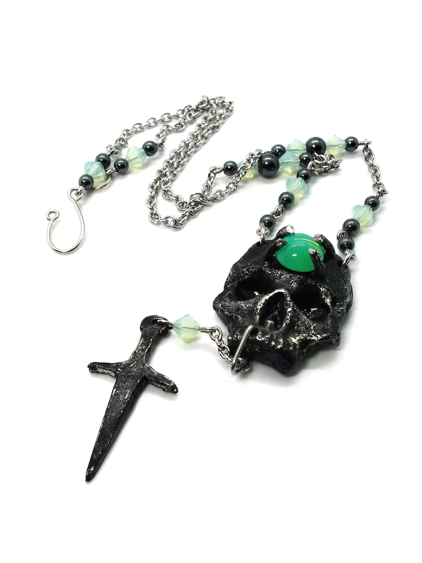 Skull and Dagger Necklace