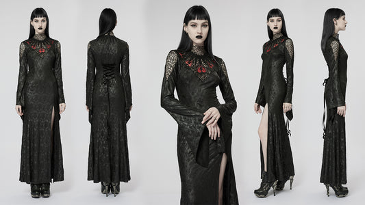 Gothic Dark Night Withered Vine Dress