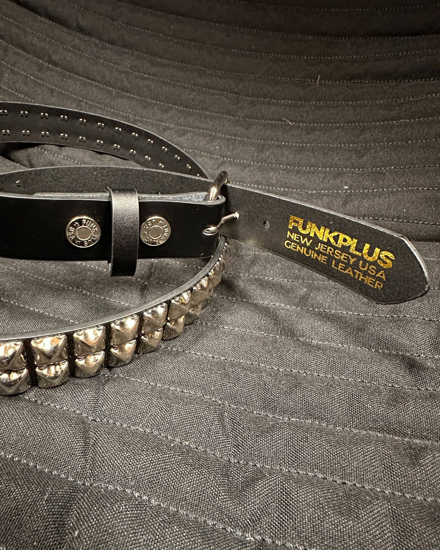 2 Row 1/2' Pyramid Studs, 1/1/4" wide