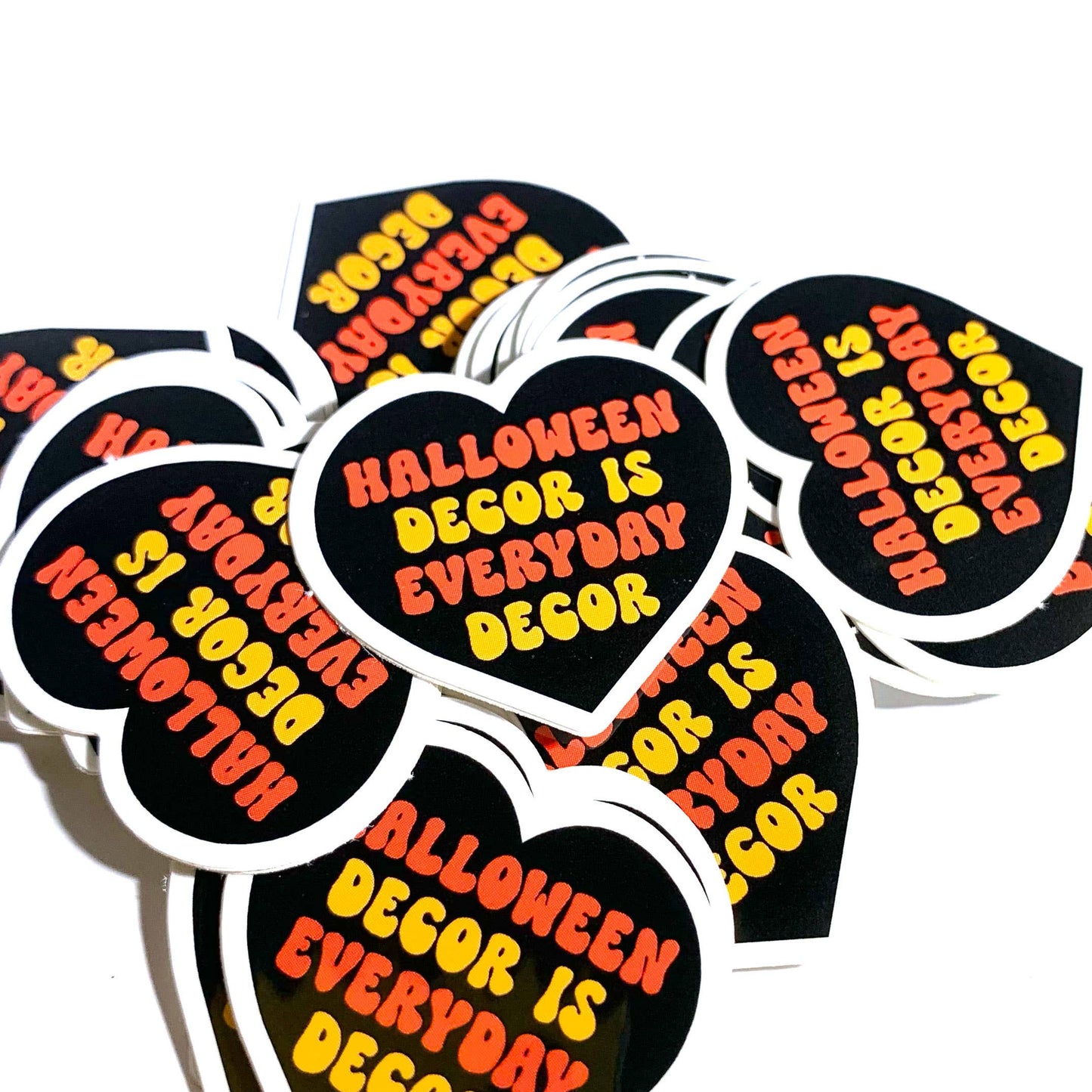 Halloween Decor is Everyday Decor Mini Sticker