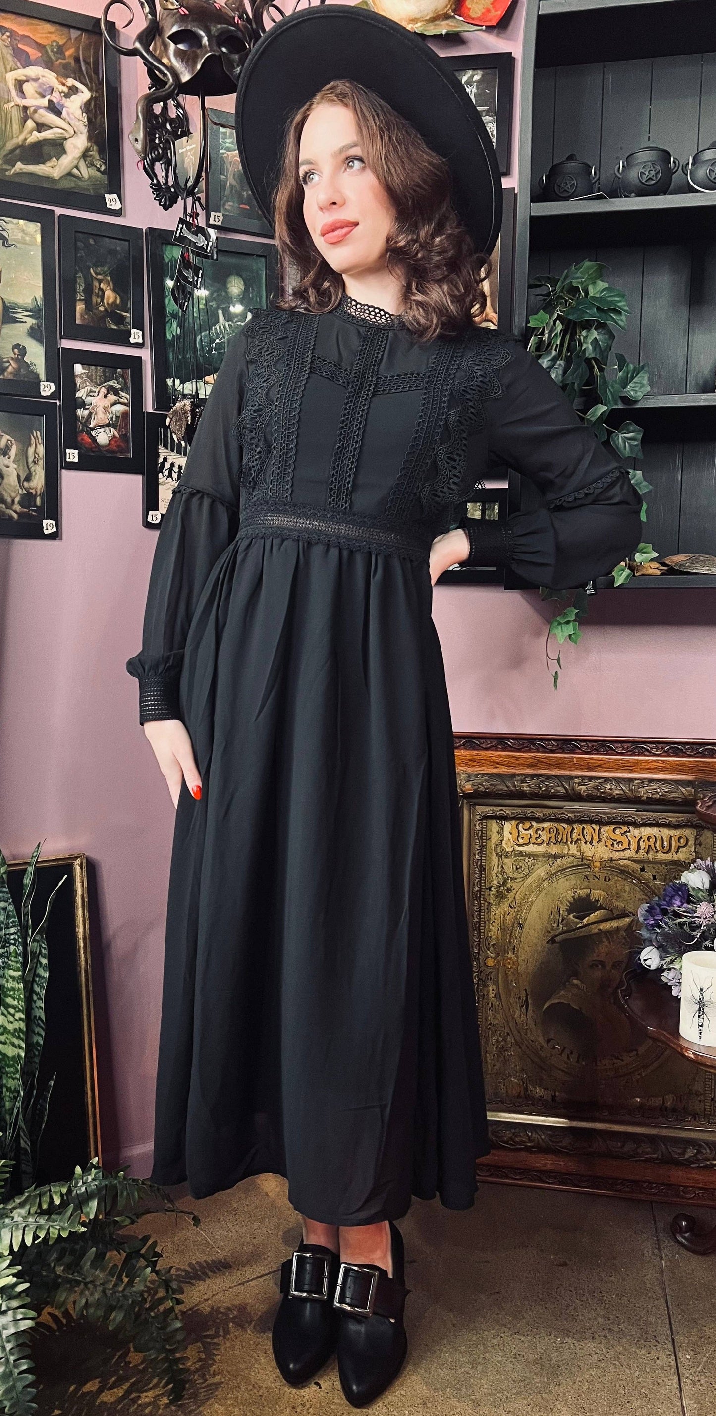 Lightweight boho witchy dress