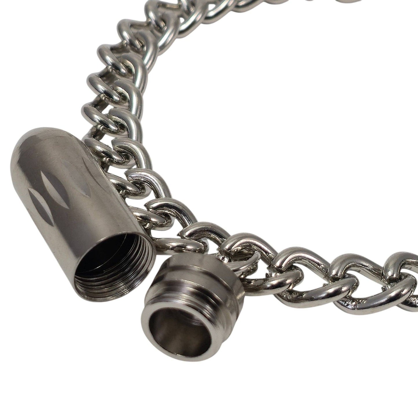 Open Bullet Pendant Necklace