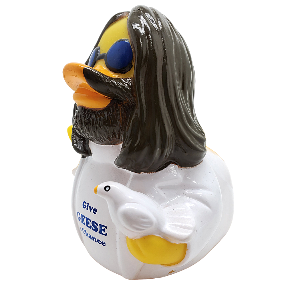 Give Geese a Chance Rubber Duck