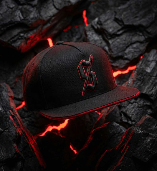Strike Snapback - Black/Red