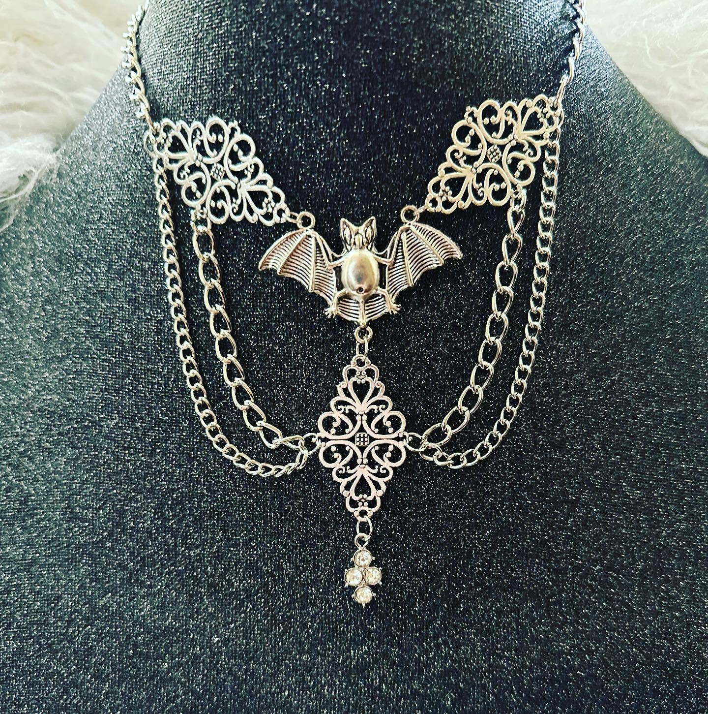 Fancy Victorian Bat Choker