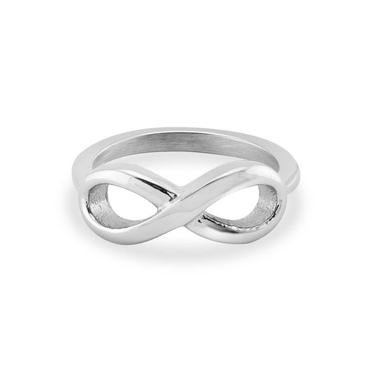 18K Gold PVD Stainless Steel Infinity Ring