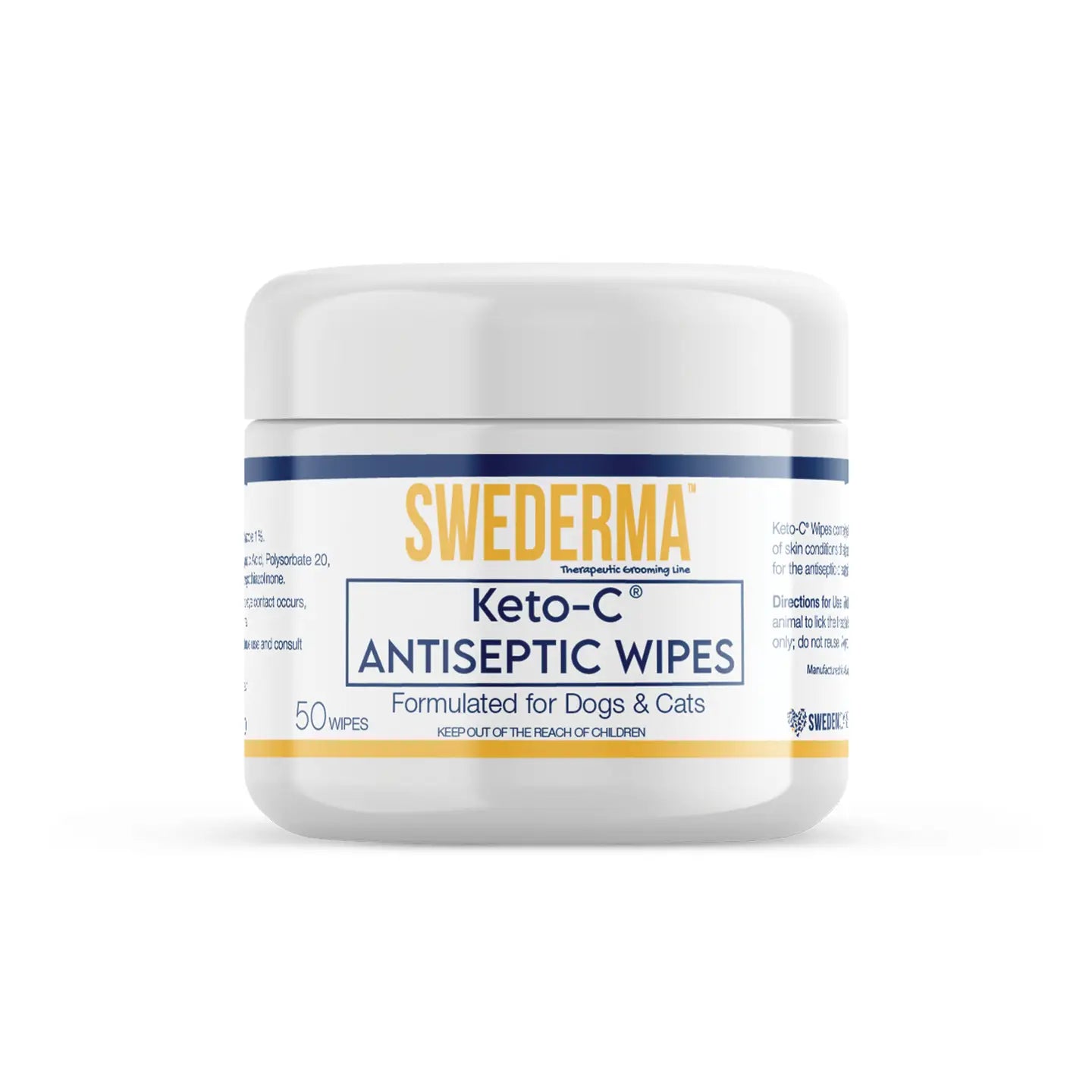 Swederma™ Keto-C® Antiseptic Wipes