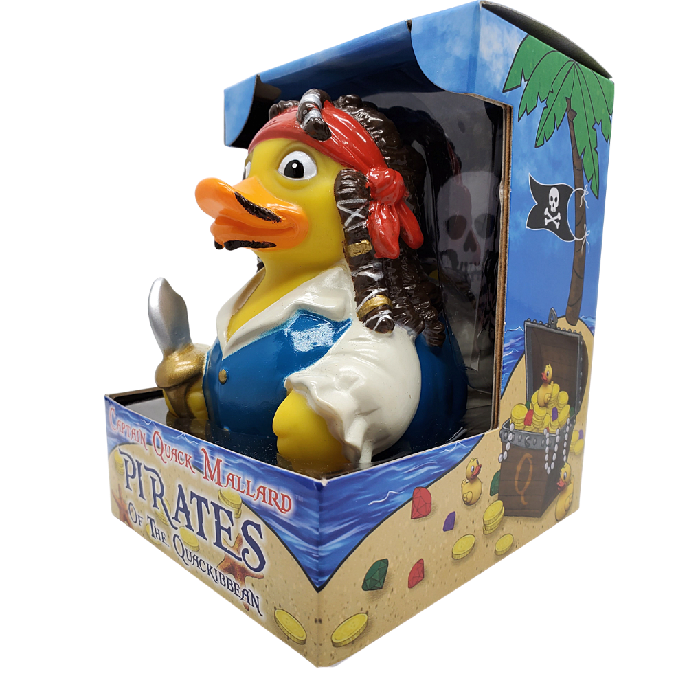 Captain Quack Mallard, Pirate of the Quackibeean Rubber Duck