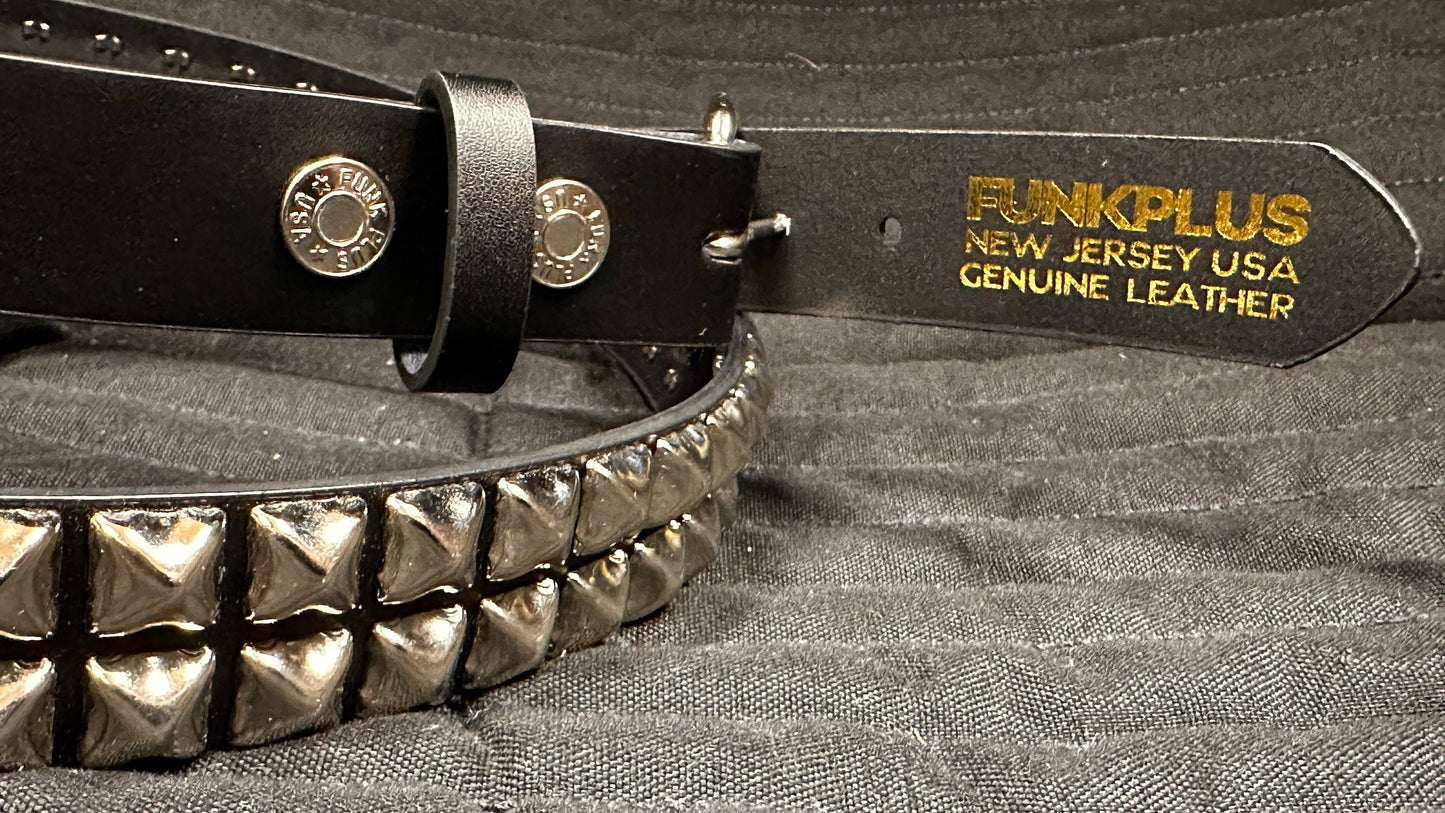 2 Row 1/2' Pyramid Studs, 1/1/4" wide