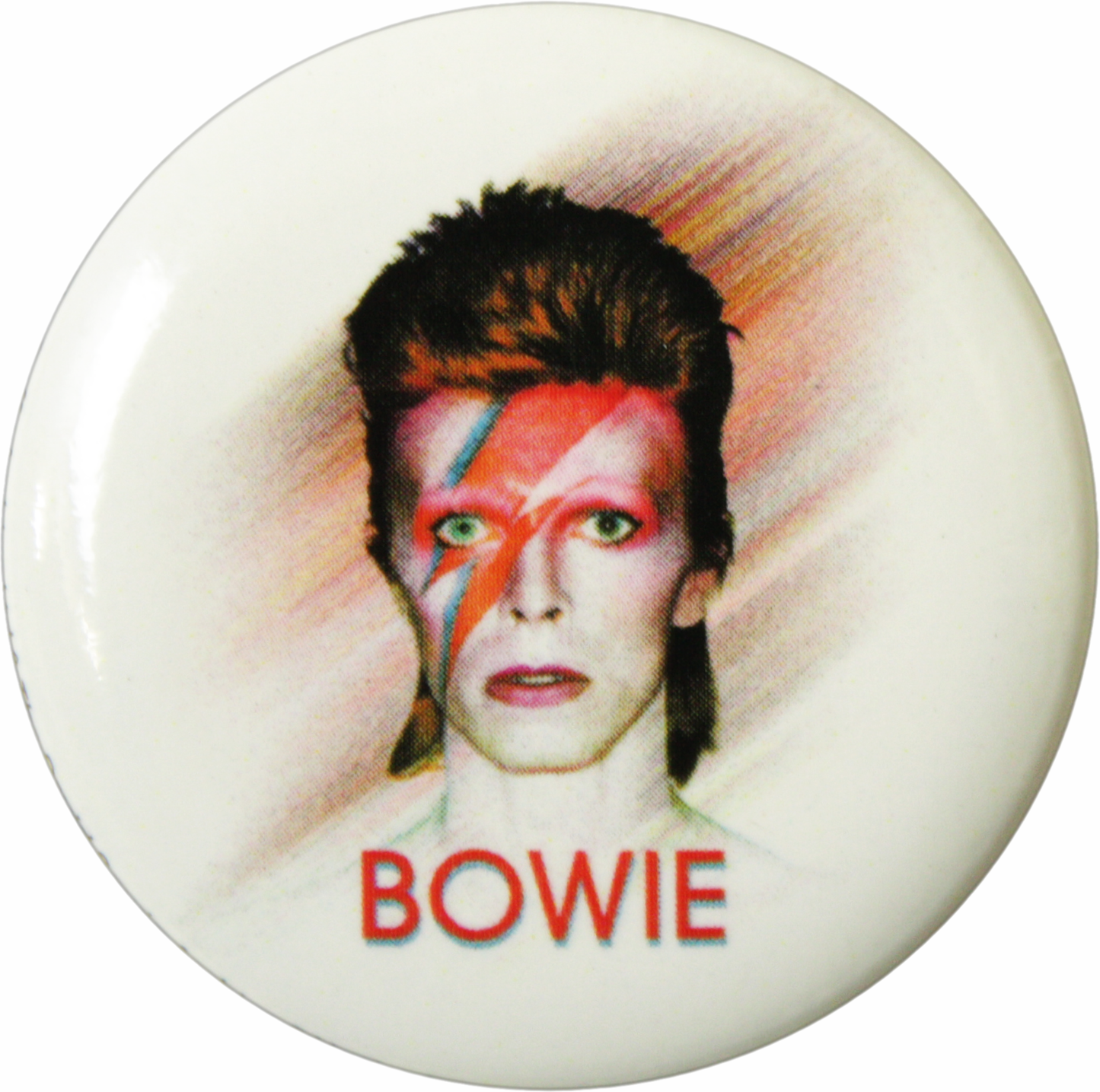 Pin-on Button - 1.25 Inch - Bowie, David - Aladdin Sane