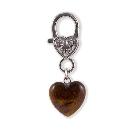 Tiger's Eye Training Heart Pet Pendant